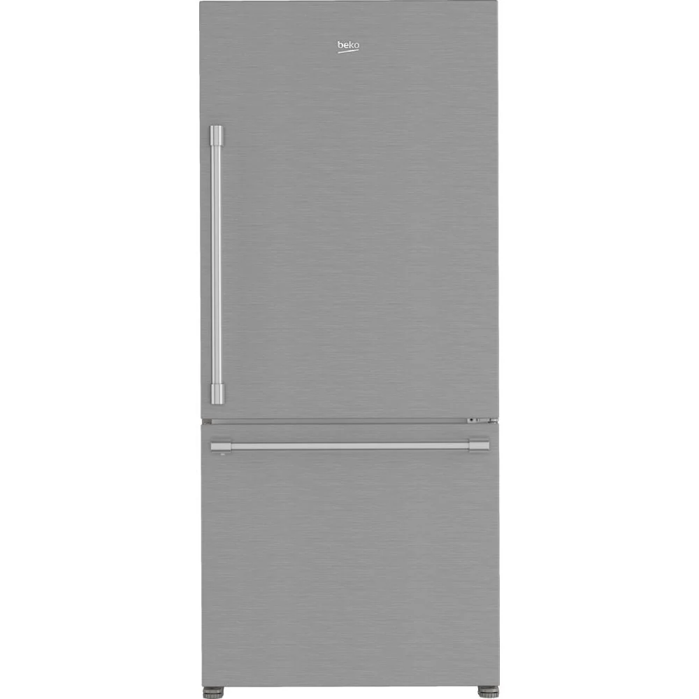 BFBD30216SSIM - REFRIGERATORS - Beko - Bottom Freezer - Stainless Steel - Open Box