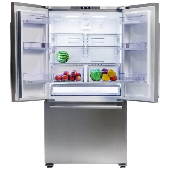 BRFD2230XSS - REFRIGERATORS - Blomberg - French 3-Door - Stainless Steel - Open Box - Image 7