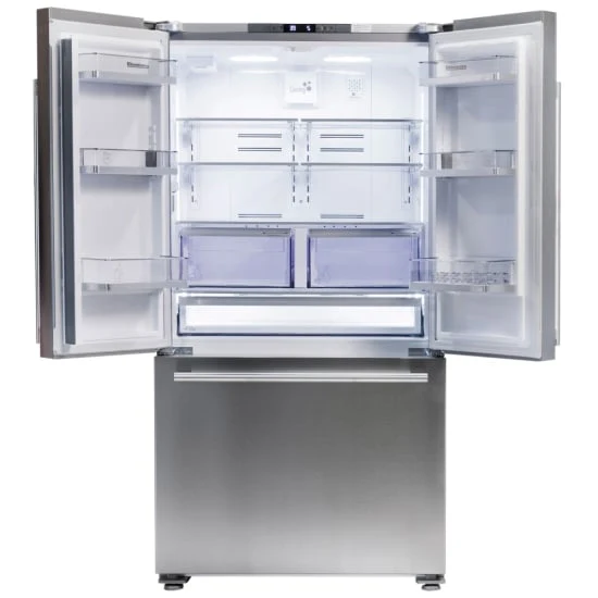 BRFD2230XSS - REFRIGERATORS - Blomberg - French 3-Door - Stainless Steel - Open Box - Image 8