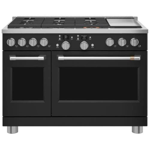 C2Y486P3TD1 - RANGES - Café - Dual Fuel - Matte Black - Open Box