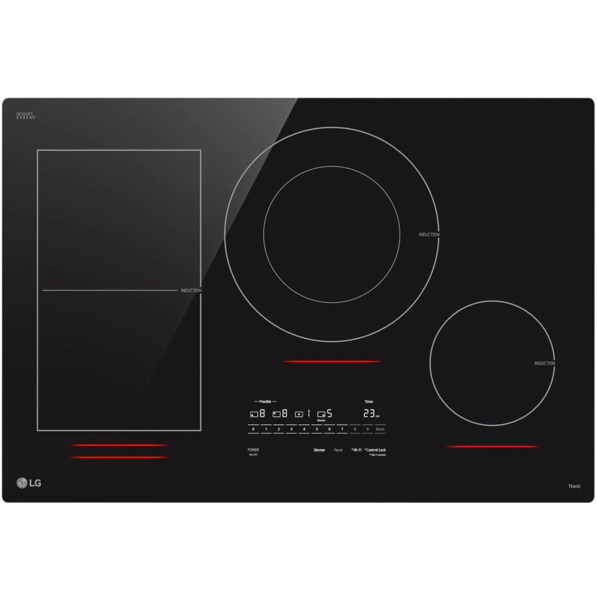 CBIH3017BE - COOKTOPS - LG - Induction - Black - Open Box - Image 2