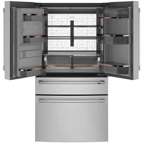 CVE28DP2NS1 - REFRIGERATORS - Café - French 4-Door - Stainless Steel - Open Box - Image 2