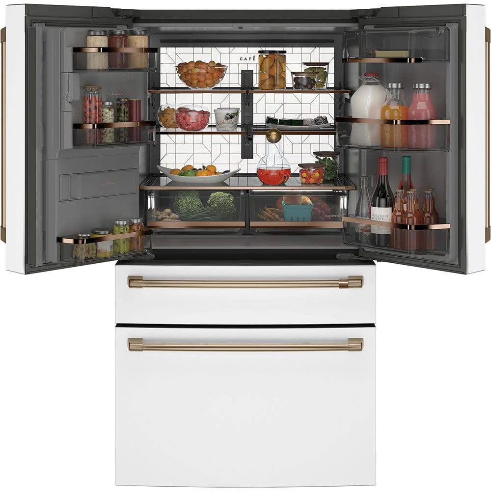 CVE28DP4NW2 - REFRIGERATORS - Café - French 4-Door - White - Open Box - Image 4