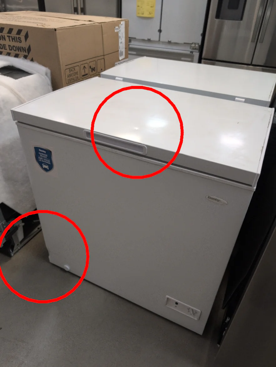 DCF070A6WM - FREEZERS - Danby - White - Open Box - Image 2