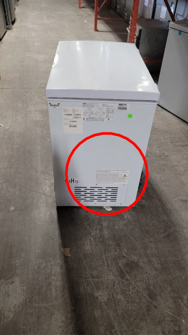 DCF070A6WM - FREEZERS - Danby - White - Open Box - Image 3