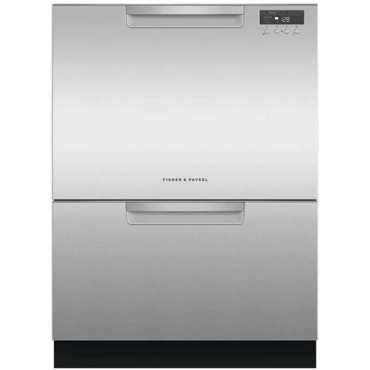 DD24DCTX9-N - DISHWASHERS - Fisher & Paykel - Front Controls Double Drawer - Stainless Steel - Open Box