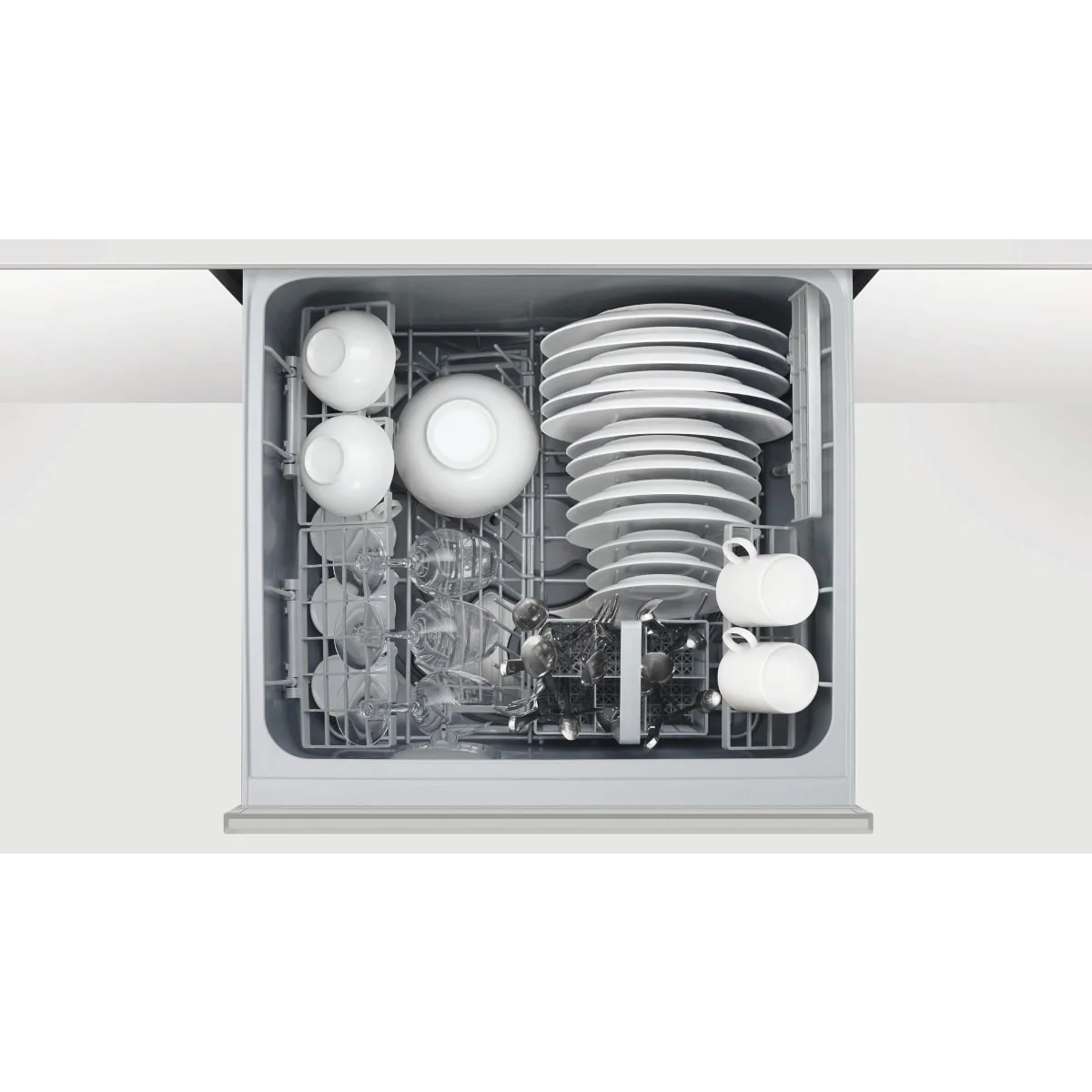 DD24DCTX9-N - DISHWASHERS - Fisher & Paykel - Front Controls Double Drawer - Stainless Steel - Open Box - Image 5