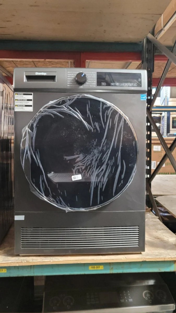 DDY040D1DSDB - DRYERS - Danby - Electric - Silver - Open Box - Image 2