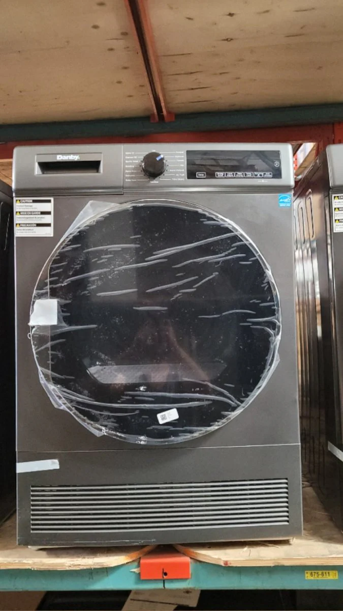 DDY040D1DSDB - DRYERS - Danby - Electric - Silver - Open Box - Image 2