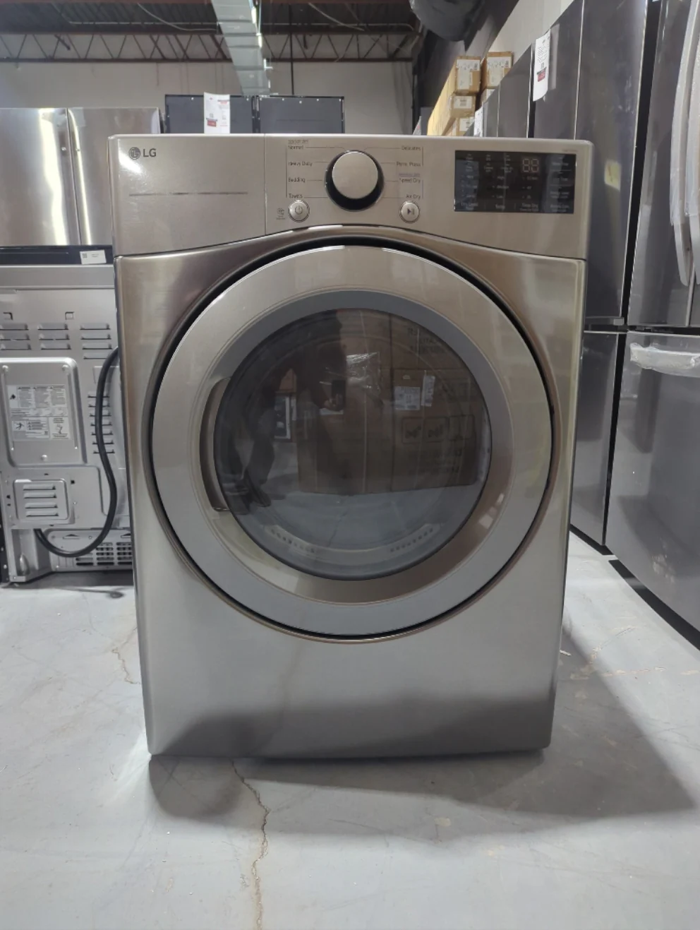 DLE3400V - DRYERS - LG - Electric - Stainless Steel - Open Box - Image 2