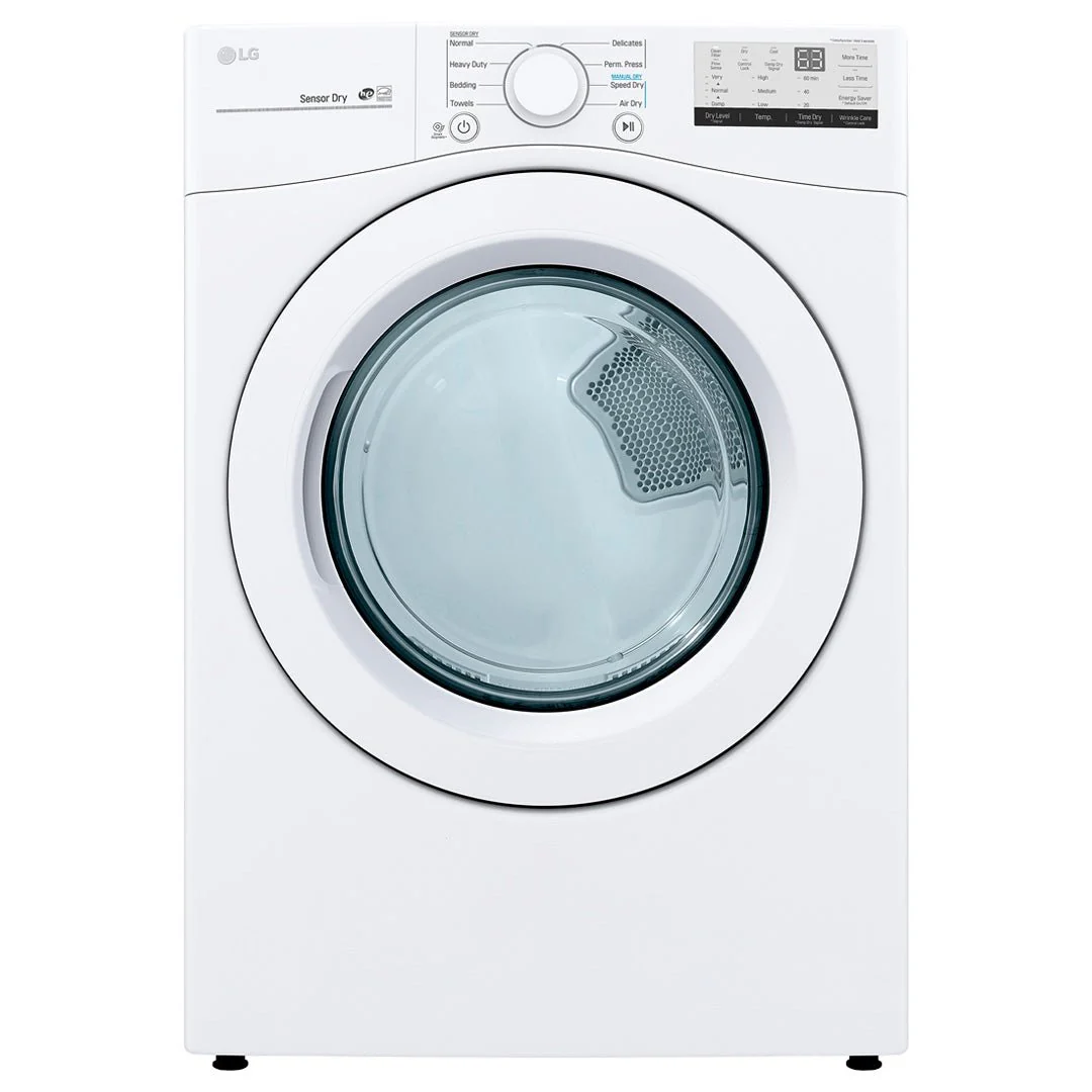 DLE3400W - DRYERS - LG - Electric - White - Open Box