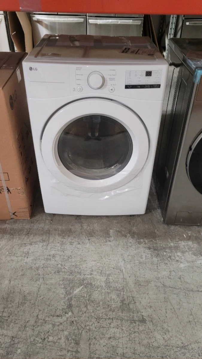 DLE3400W - DRYERS - LG - Electric - White - Open Box - Image 2