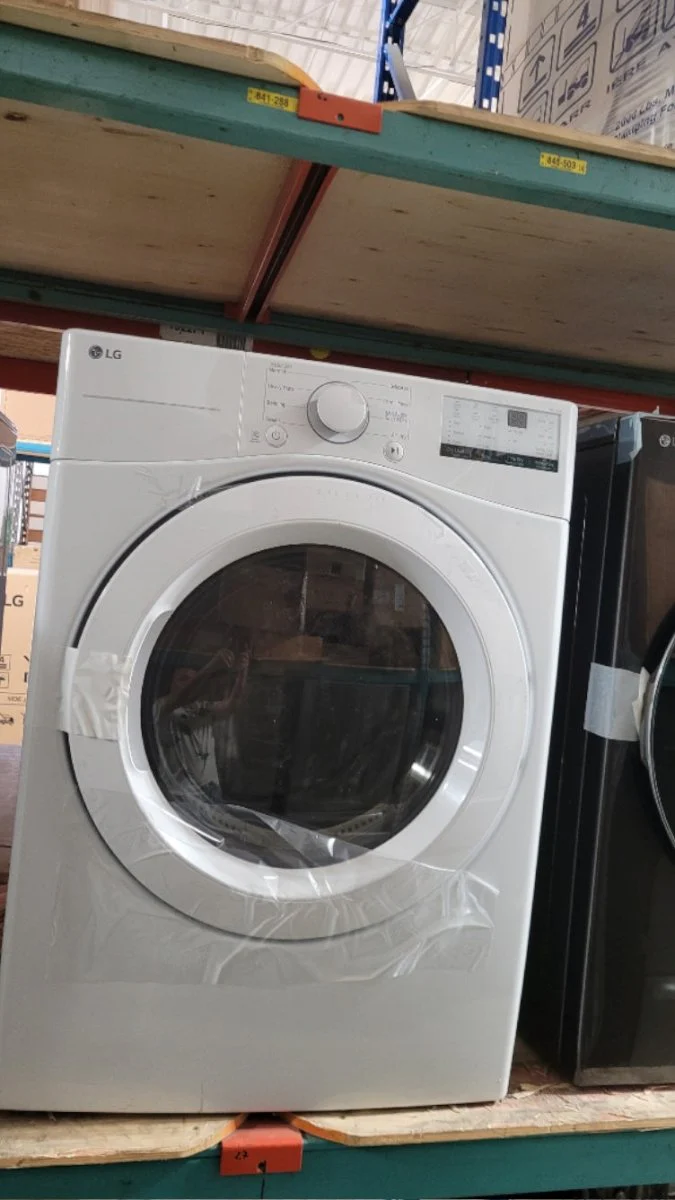 DLE3400W - DRYERS - LG - Electric - White - Open Box - Image 2