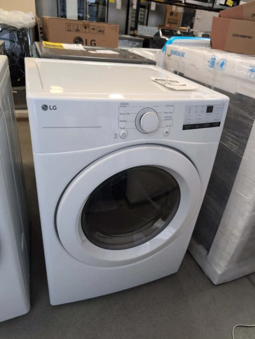 DLE3400W - DRYERS - LG - Electric - White - Open Box - Image 2