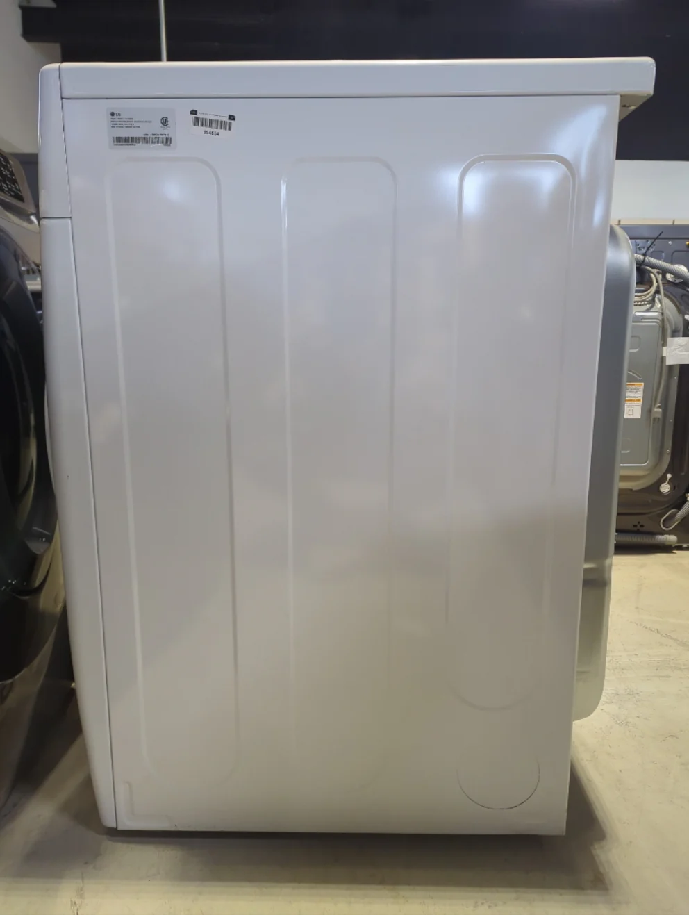 DLE3400W - DRYERS - LG - Electric - White - Open Box - Image 4