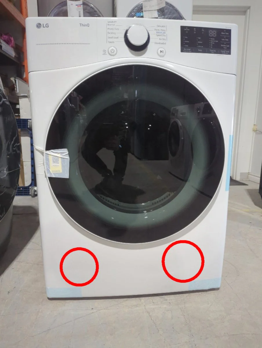 DLE3600W - DRYERS - LG - Electric - White - Open Box - Image 2