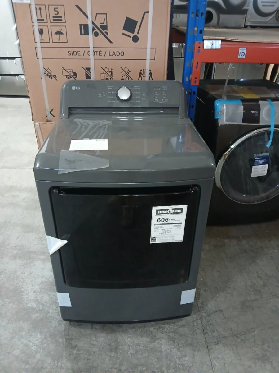 DLE6100M - DRYERS - LG - Electric - Chrome Shadow - Open Box - Image 2