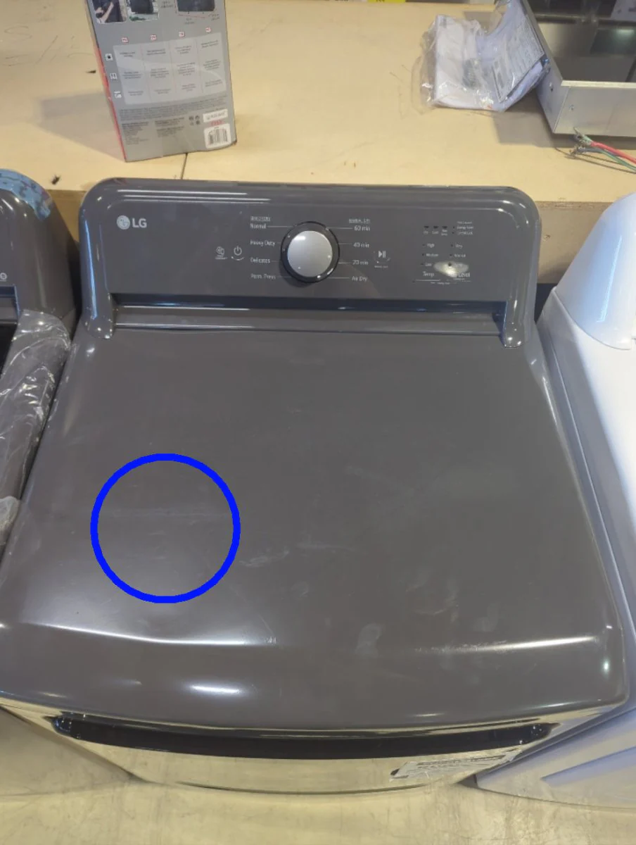 DLE6100M - DRYERS - LG - Electric - Chrome Shadow - Open Box - Image 3