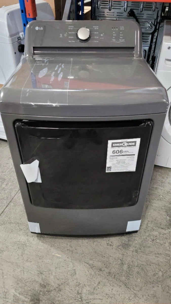 DLE6100M - DRYERS - LG - Electric - Chrome Shadow - Open Box - Image 2