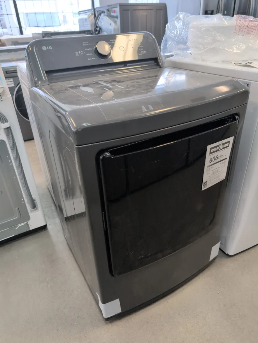 DLE6100M - DRYERS - LG - Electric - Chrome Shadow - Open Box - Image 2