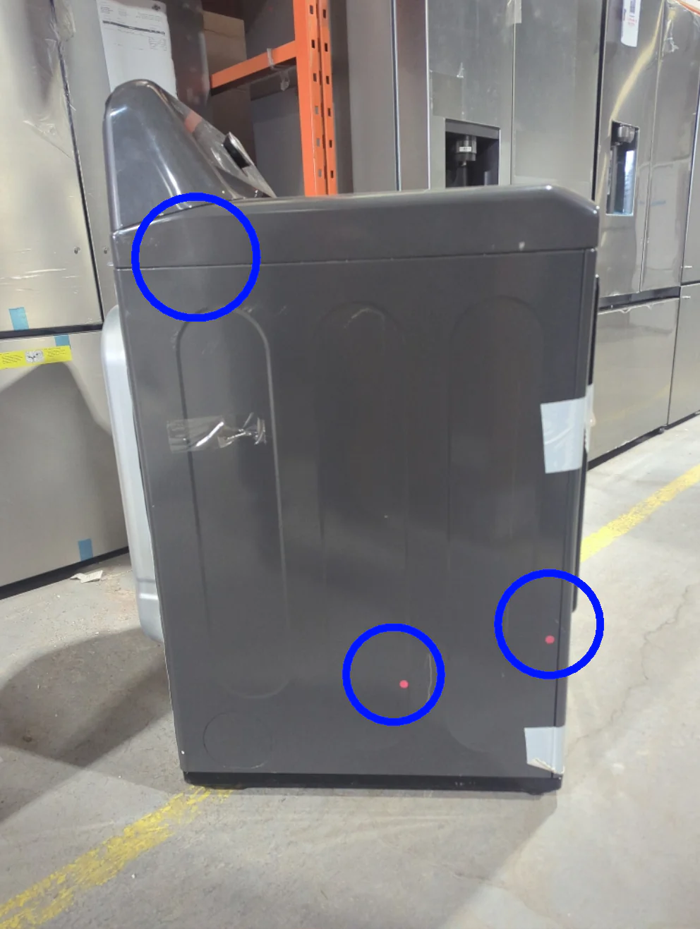 DLE6100M - DRYERS - LG - Electric - Chrome Shadow - Open Box - Image 3