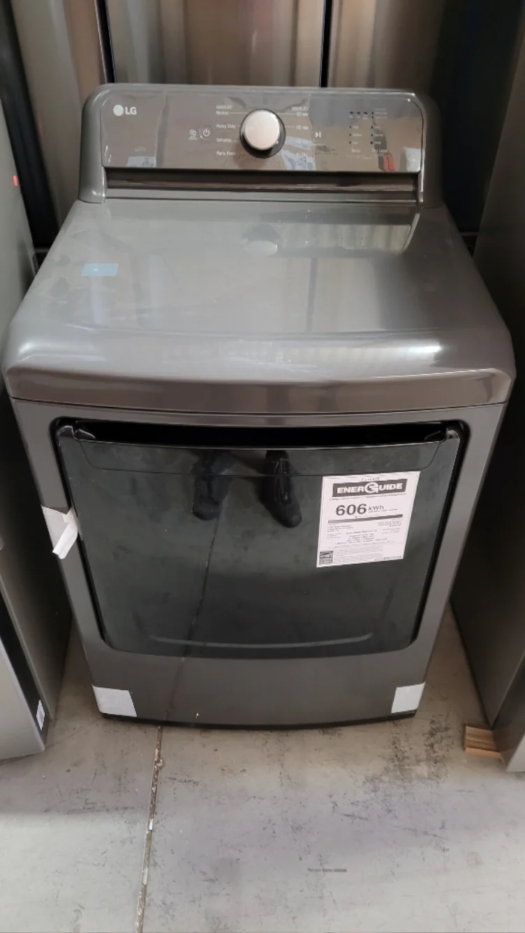 DLE6100M - DRYERS - LG - Electric - Chrome Shadow - Open Box - Image 2