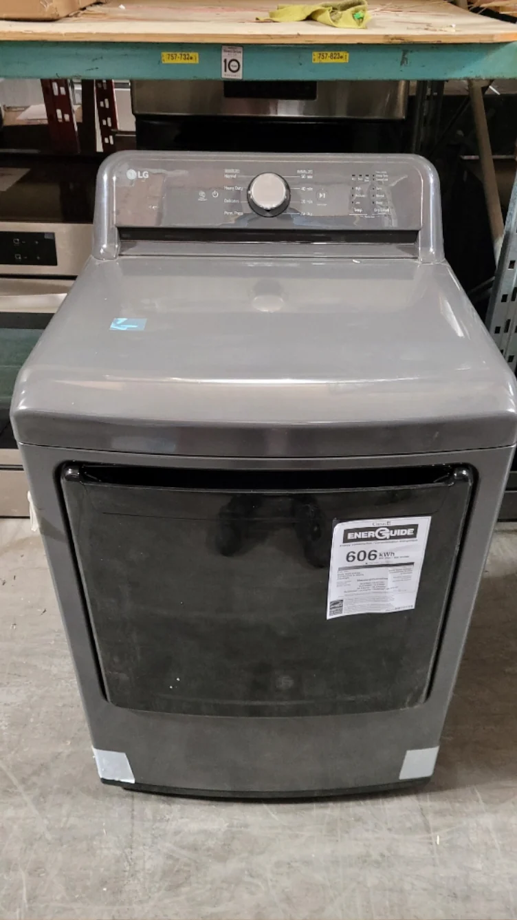 DLE6100M - DRYERS - LG - Electric - Chrome Shadow - Open Box - Image 2