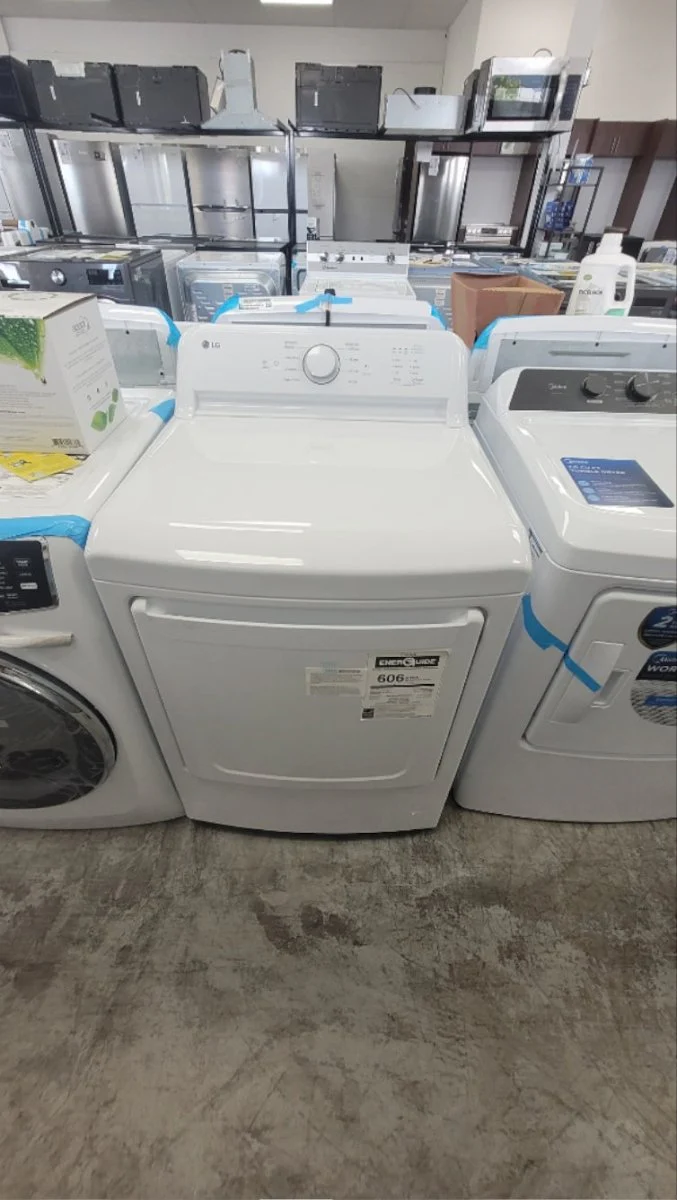 DLE6100W - DRYERS - LG - Electric - White - Open Box - Image 2