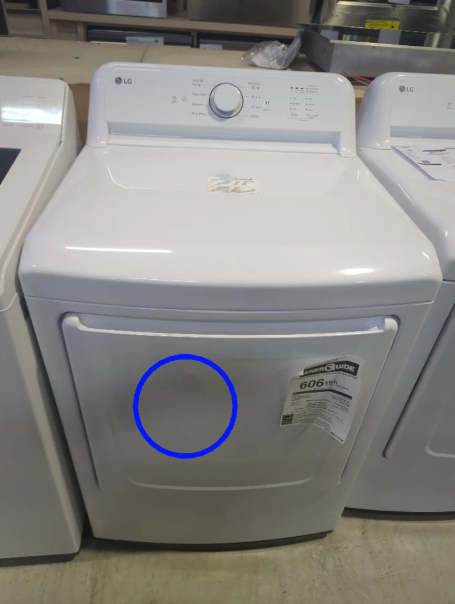 DLE6100W - DRYERS - LG - Electric - White - Open Box - Image 2