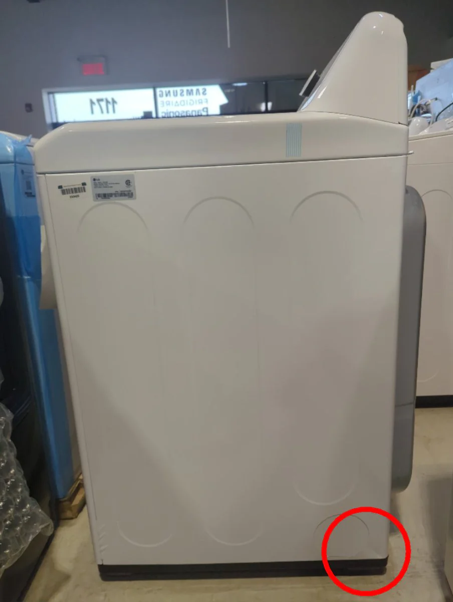 DLE6100W - DRYERS - LG - Electric - White - Open Box - Image 4