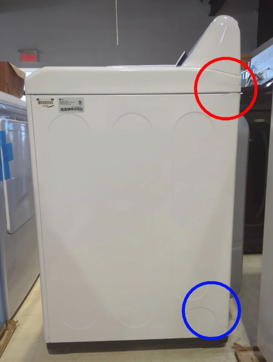 DLE6100W - DRYERS - LG - Electric - White - Open Box - Image 4