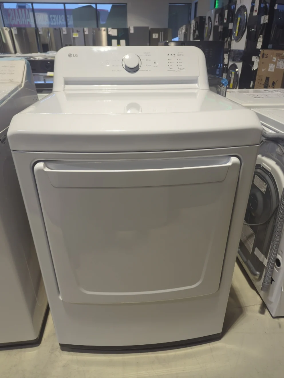 DLE6100W - DRYERS - LG - Electric - White - Open Box - Image 2