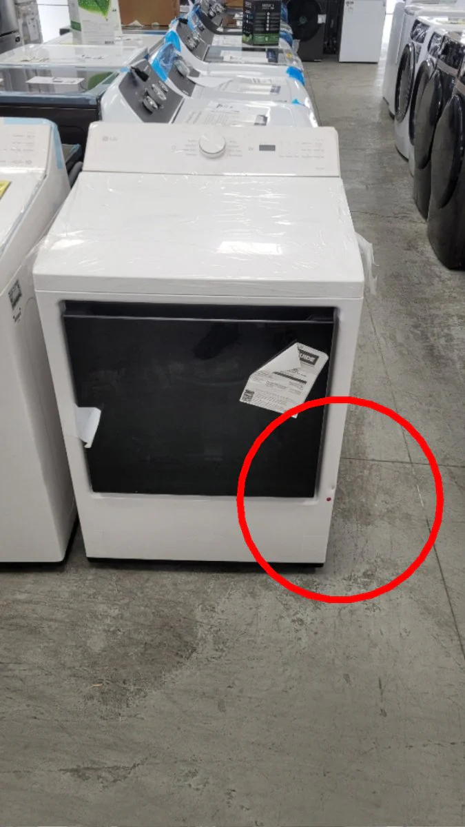 DLE8200W - DRYERS - LG - Electric - White - Open Box - Image 4