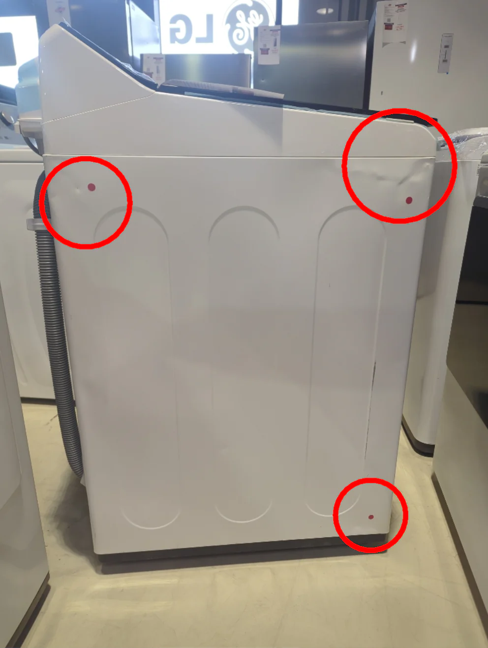 DLE8200W - DRYERS - LG - Electric - White - Open Box - Image 3