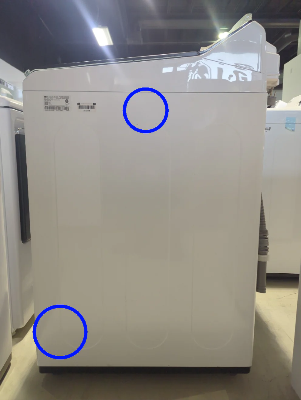 DLE8200W - DRYERS - LG - Electric - White - Open Box - Image 4