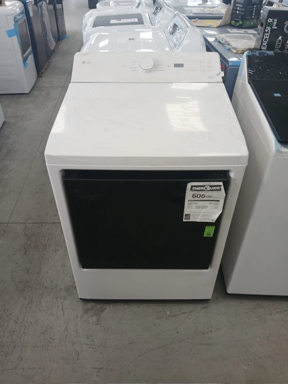 DLE8200W - DRYERS - LG - Electric - White - Open Box - Image 2