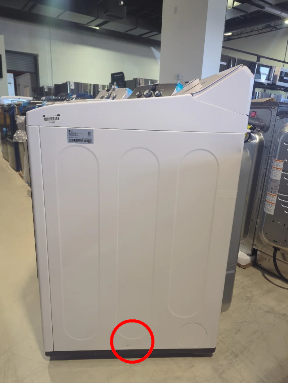 DLE8200W - DRYERS - LG - Electric - White - Open Box - Image 3