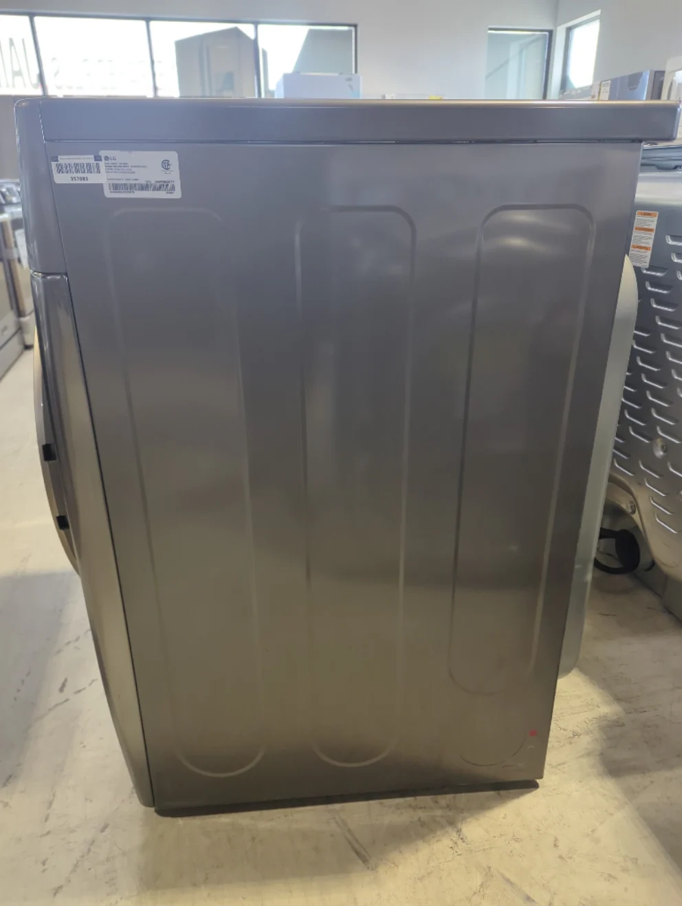 DLEX3850V - DRYERS - LG - Electric - Grey - Open Box - Image 3