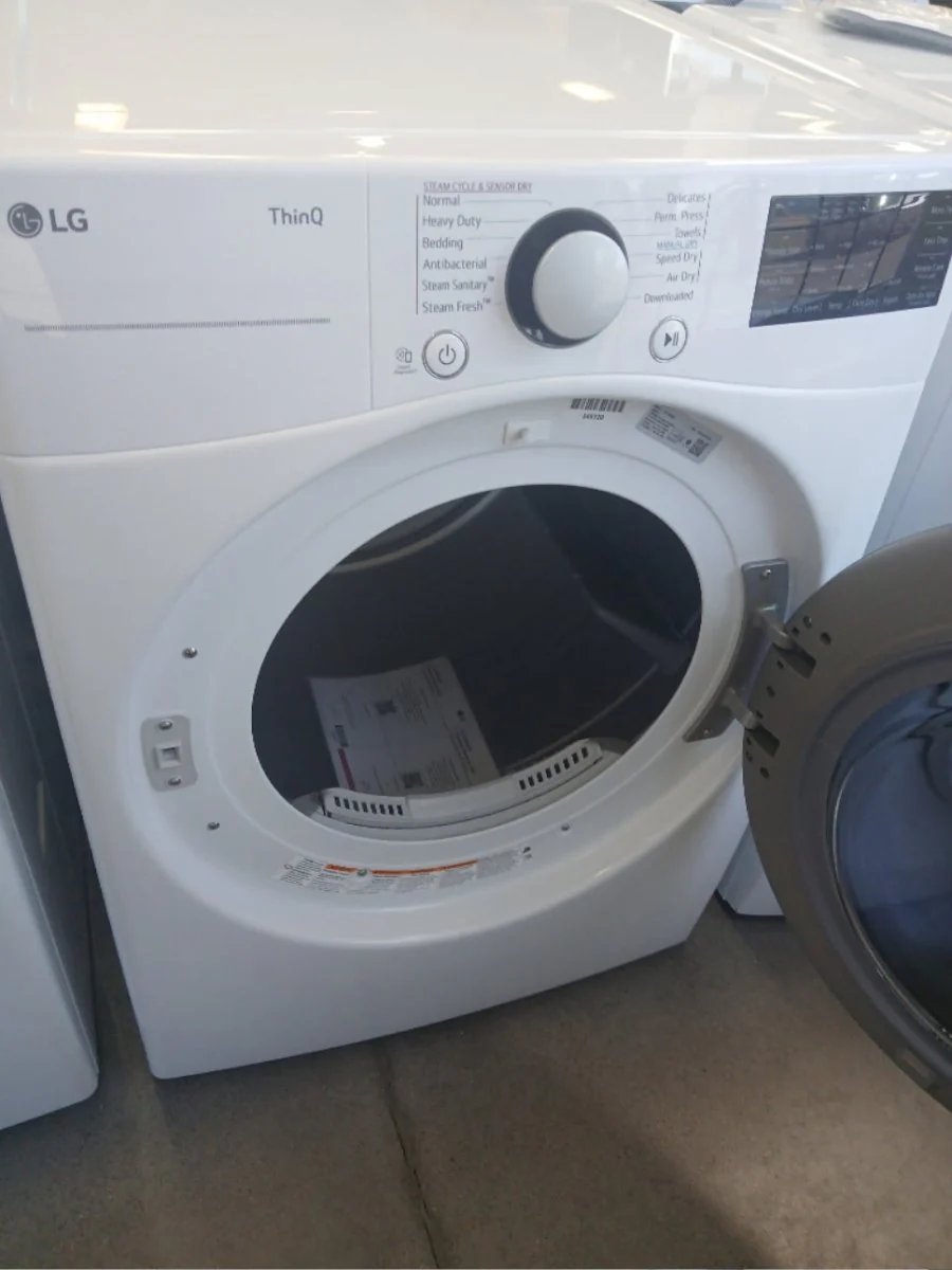 DLEX3850W - DRYERS - LG - Electric - White - Open Box - Image 2