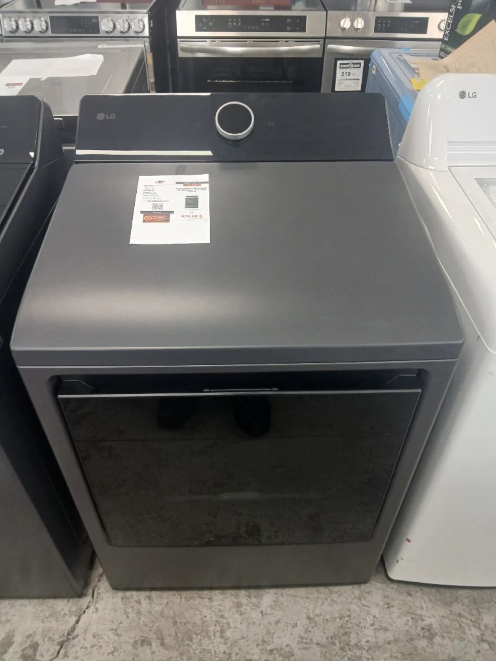 DLEX8600BE - DRYERS - LG - Electric - Black - Open Box - Image 2