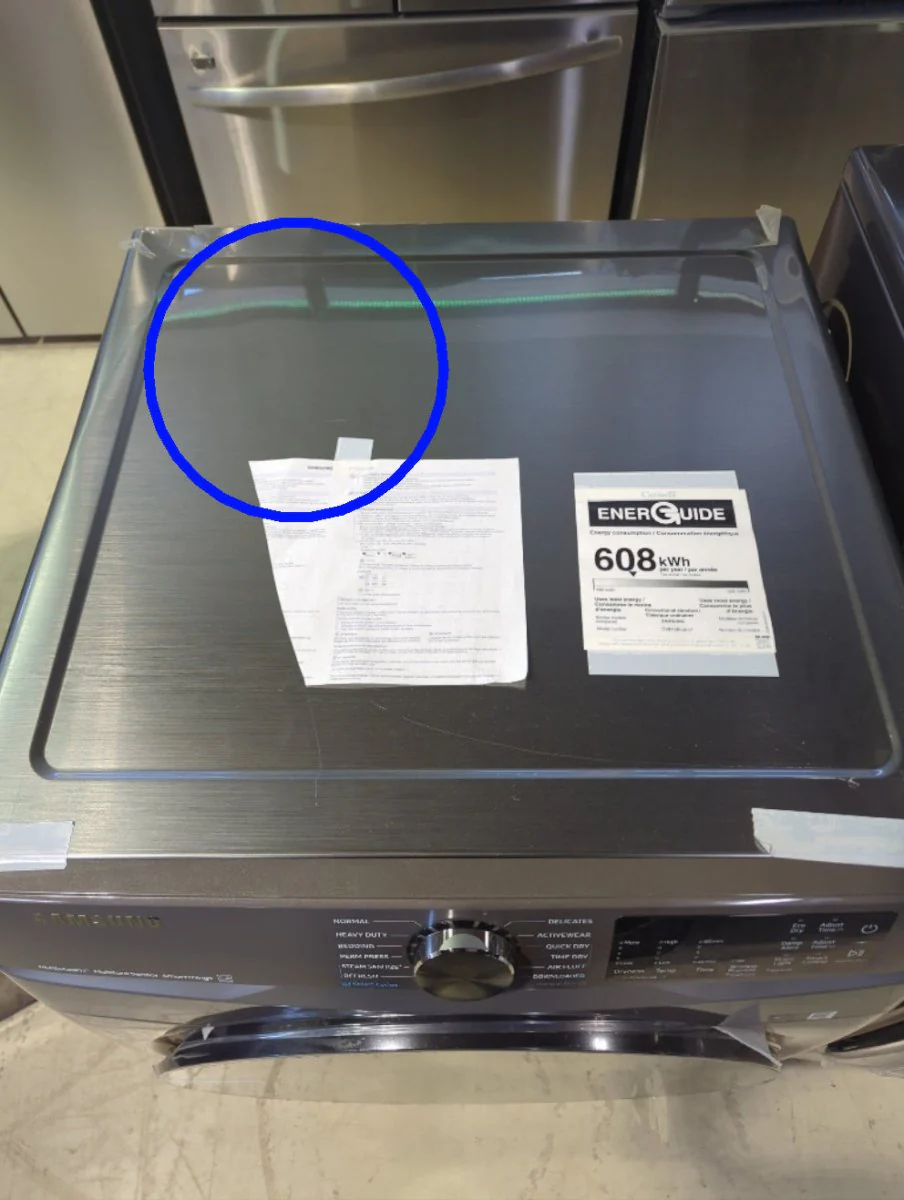 DVE45B6305P - DRYERS - Samsung - Electric - Grey - Open Box - Image 3