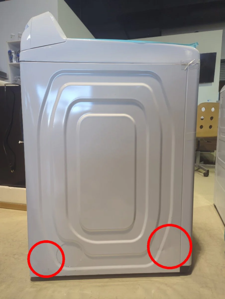 DVE45T3200W - DRYERS - Samsung - Electric - White - Open Box - Image 3
