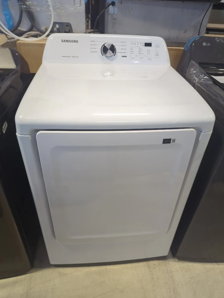 DVE45T3200W - DRYERS - Samsung - Electric - White - Open Box - Image 2