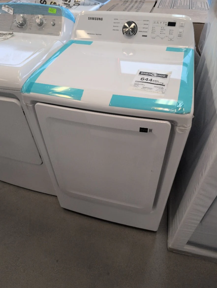 DVE45T3200W - DRYERS - Samsung - Electric - White - Open Box - Image 2