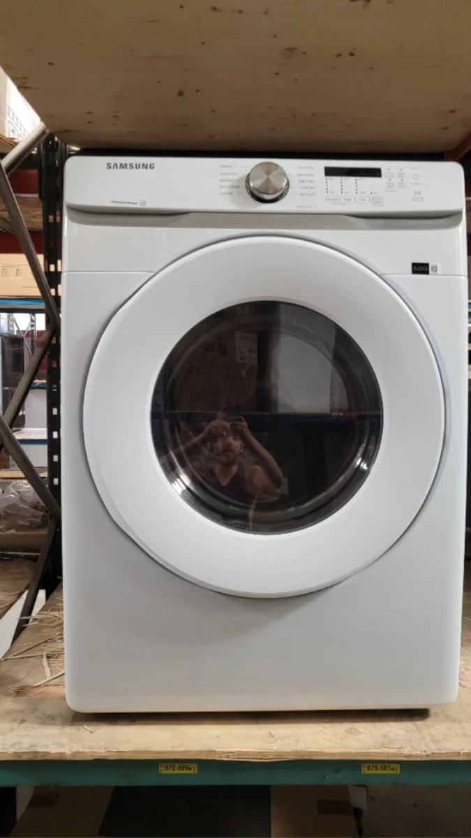 DVE45T6005W - DRYERS - Samsung - Electric - White - Open Box - Image 2