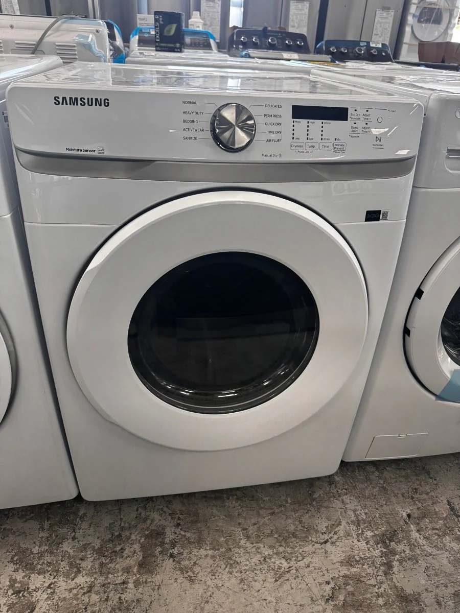 DVE45T6005W - DRYERS - Samsung - Electric - White - Open Box - Image 3