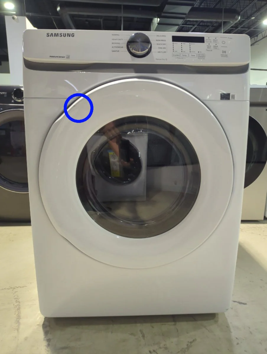 DVE45T6005W - DRYERS - Samsung - Electric - White - Open Box - Image 2