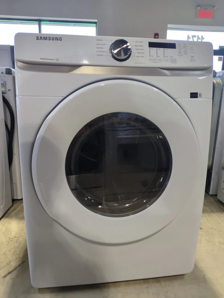 DVE45T6005W - DRYERS - Samsung - Electric - White - Open Box - Image 2