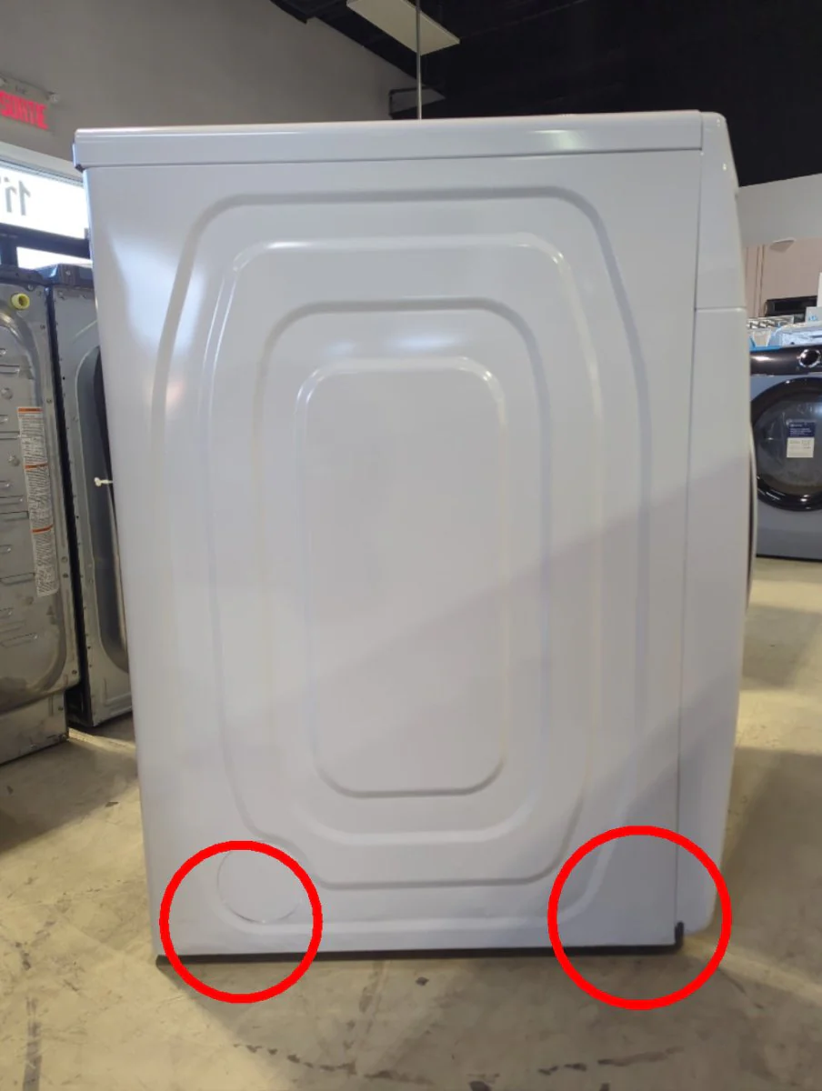 DVE45T6005W - DRYERS - Samsung - Electric - White - Open Box - Image 3