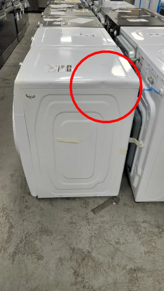 DVE45T6005W - DRYERS - Samsung - Electric - White - Open Box - Image 3